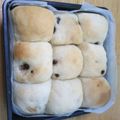 ジニー's cooksnap of when they made バナナクリームちぎりパン（ＨＢ使用）.