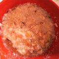 りんごぉぉぉ's cooksnap of when they made 【離乳食中期】ささみとバナナのミルク煮.