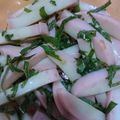 葉瑠88's cooksnap of when they made 簡単カマボコと大葉のわさび醤油合え.