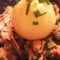 ふりかけ_'s cooksnap of when they made インパクト大！炊飯器でまるごと玉ねぎ牛丼.