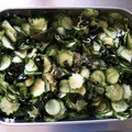 クックEZ409E☆'s cooksnap of when they made しらすときゅうりとろろ昆布の酢の物.