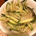 クックU44A9A☆'s cooksnap of when they made 簡単旨辛❤きゅうりともやしのラー油ナムル.