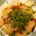 たけぽんのママ's cooksnap of when they made お義母さんの味★海老となすの香り揚げ.