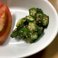 クックWBAF43☆'s cooksnap of when they made もっと美味しく♡オクラのごま和え.
