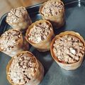 ゆうり村長's cooksnap of when they made チョコチップたっぷりココアマフィン.