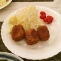 cookfui's cooksnap of when they made 簡単！おかずやお弁当エビクリームコロッケ.