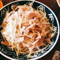 BOWBOW♪'s cooksnap of when they made モヤシとハムのナムル.
