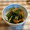 まぐ（・◇・）'s cooksnap of when they made ☆おかひじきの青じそドレッシング和え☆.