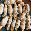minamatsuy's cooksnap of when they made 豚ばら肉のえのき茸グルグル巻.