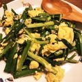 かしちゃっく's cooksnap of when they made マヨネーズ入りでふんわりニラ玉.