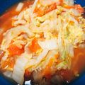 ぱやややん's cooksnap of when they made 白菜とトマトの♪簡単フライパン煮込み♪.