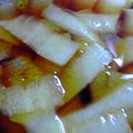 myatthi's cooksnap of when they made 大根の皮の即席漬け.