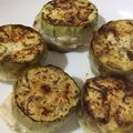 るなぷり's cooksnap of when they made 離乳食　完了期　茄子のはさみ焼.