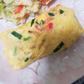クッキングホチョ's cooksnap of when they made ピンク色のだし巻き卵❤桜えびでふわふわ♪.