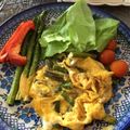 Amalka's cooksnap of when they made アスパラ&パプリカグリル焼き.