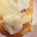 アブシンベル's cooksnap of when they made ❁バナナとチーズと蜂蜜のトースト❁.