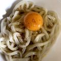 ♥みぃさん♥'s cooksnap of when they made つるっと濃厚☆たま黄身うどん.