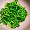 きよん♡'s cooksnap of when they made 豆苗の塩昆布和え ナムル風.