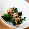 クックZBAY7G☆'s cooksnap of when they made 白だしで「ほうれん草のお浸し」.
