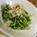 低カロ探検隊's cooksnap of when they made お父さんの超簡単豆苗お浸し.