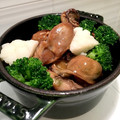 れな犬's cooksnap of when they made 缶つまで♪かきの燻製のアヒージョ.
