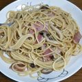 もいこ196482's cooksnap of when they made しめじとベーコンの和風パスタ.