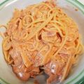 ずずずずんだ's cooksnap of when they made トマトクリームカルボナーラ.