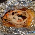 puka2's cooksnap of when they made 鮭としめじのホイル焼き.