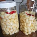 amadokoro's cooksnap of when they made 簡単らっきょ漬け.