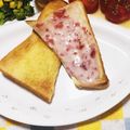 しょうちゃんれしぴ's cooksnap of when they made ホット？コールド？ジャムヨーグルトースト.