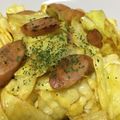 amileamila's cooksnap of when they made キャベツとウインナーのチーズカレー炒め.
