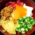 ちんゆき's cooksnap of when they made ネバネバ丼.