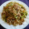 ノチアチ's cooksnap of when they made パパが作る我が家のソース焼きそば♪♫♬.