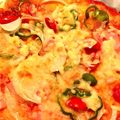 10nmam's cooksnap of when they made 薄力粉で簡単♪お家で節約鶏ハムピザ★.
