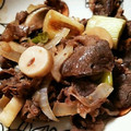 SHⅰ's cooksnap of when they made 白ネギと牛肉のオイスターソース炒め.