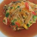 おべんと箱's cooksnap of when they made ふわふわ卵の本格天津飯.