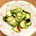 Boo55's cooksnap of when they made 【農家のレシピ】ズッキーニの千枚漬け風.