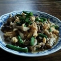 ☆oisinbo☆'s cooksnap of when they made ニンニクの芽と卵とシメジのオイスター炒め.