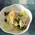 クックVH1GOK☆'s cooksnap of when they made 簡単★きゅうりの酢の物.