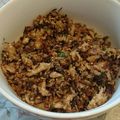 りとるちゃいるど's cooksnap of when they made おにぎりや混ぜご飯に！簡単！香味鯖そぼろ.