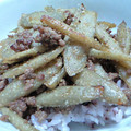 ゆずぴぃや's cooksnap of when they made ☆ごぼうとひき肉の簡単炒め煮☆.
