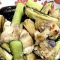 yanko38's cooksnap of when they made 簡単！きゅうりとなすの塩こうじ炒め.