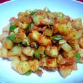 hachi123's cooksnap of when they made 大根とキムチのチーズピリ辛炒め☆.
