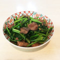 ぺめちゃん's cooksnap of when they made 栄養満点☝ほうれん草とレバー炒め♥.