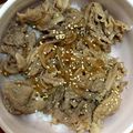 2525tane's cooksnap of when they made 簡単♪豚丼.