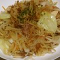 めがねりんご's cooksnap of when they made ヘルシー！糸こんにゃくでソース焼きそば？.