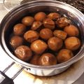 ぴか一郎's cooksnap of when they made 梅甘煮2014（簡単バージョン）.