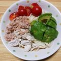 ☆♪みぃ☆'s cooksnap of when they made トマトとアボカドの冷やしうどん.