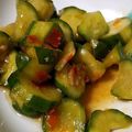 やや肥満's cooksnap of when they made あとひく♫きゅうりのピリ辛漬け.