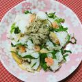＊れいぴん＊'s cooksnap of when they made シーフードミックスと大葉で簡単お寿司♪.
